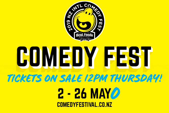 2019 Comedy Fest Calendar - Auckland Shows