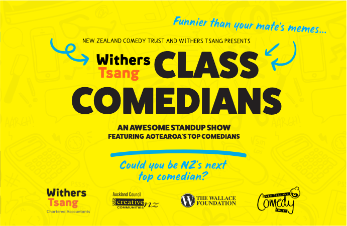 NZ Comedy Trust & Withers Tsang present Class Comedians