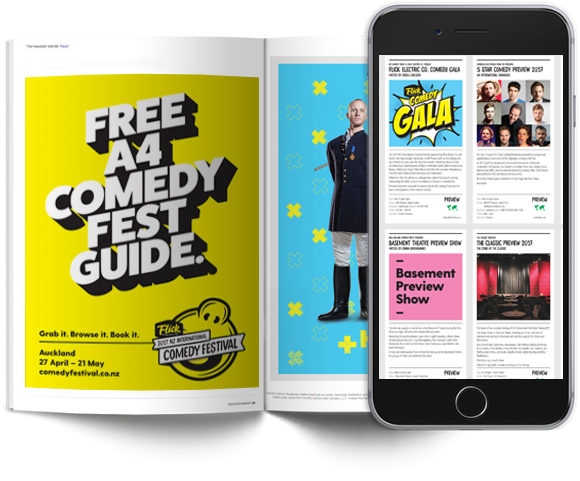 Get the Comedy Fest Guide on your phone